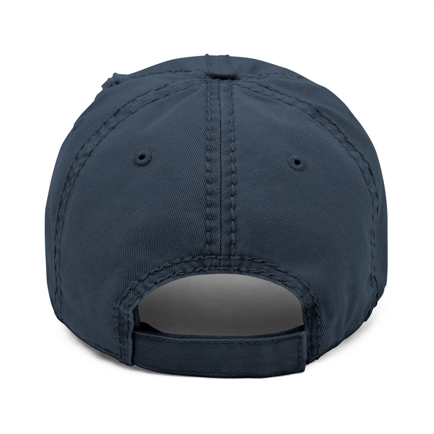 "Faith Works" Distressed Embroidered Dad Hat
