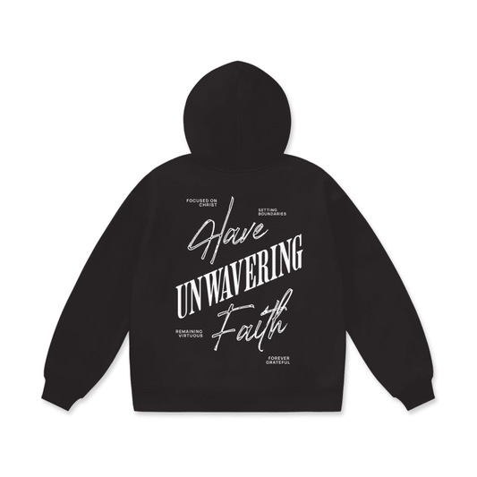 ARMED WITH FAITH Oversize Heavyweight Fleece Hoodie - Faith, Can Apparel