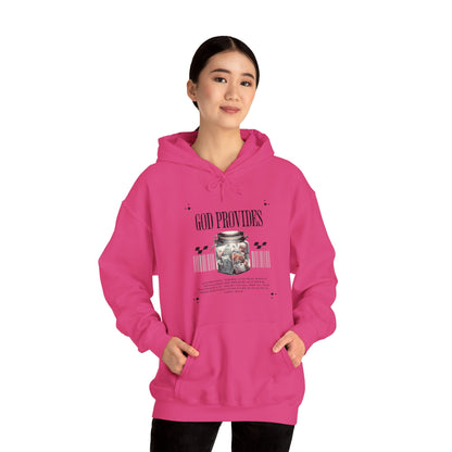 GOD PROVIDES Unisex Midweight Softstyle Fleece Hoodie