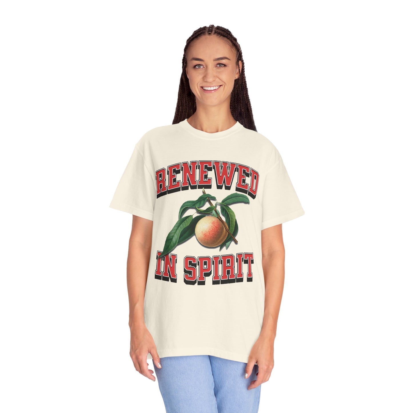 RENEWED IN SPIRIT Women's Ring Spun Cotton Tee