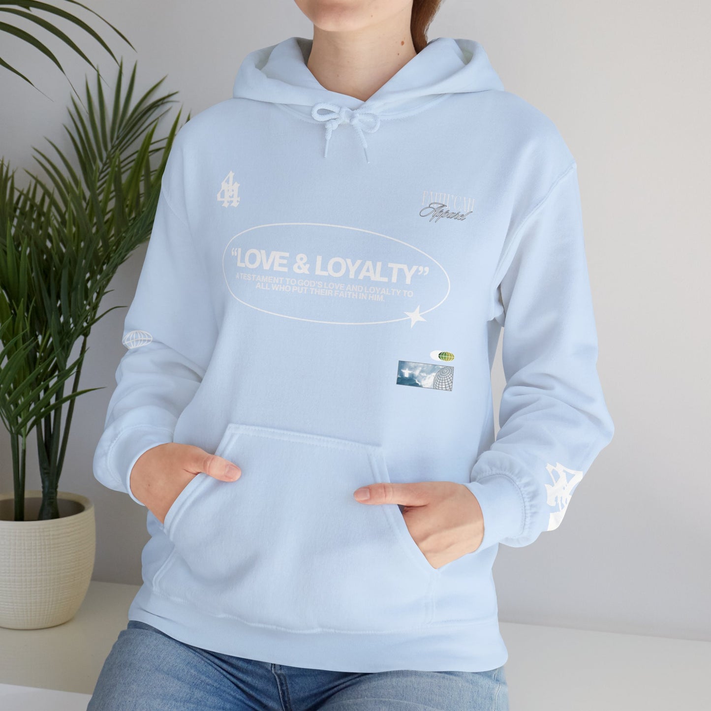 "LOVE & LOYALTY" Unisex Heavy Blend Hoodie