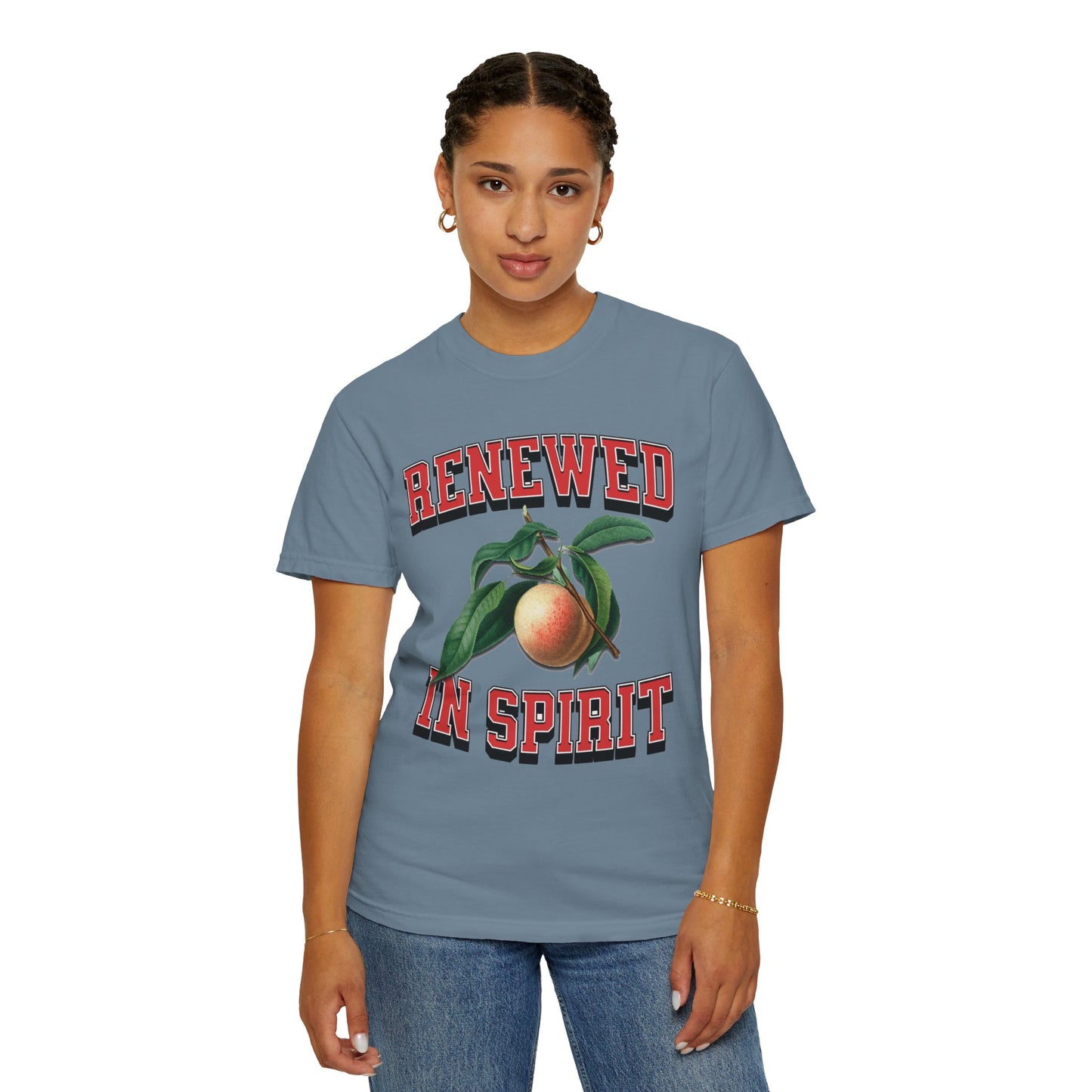 RENEWED IN SPIRIT Women's Ring Spun Cotton Tee