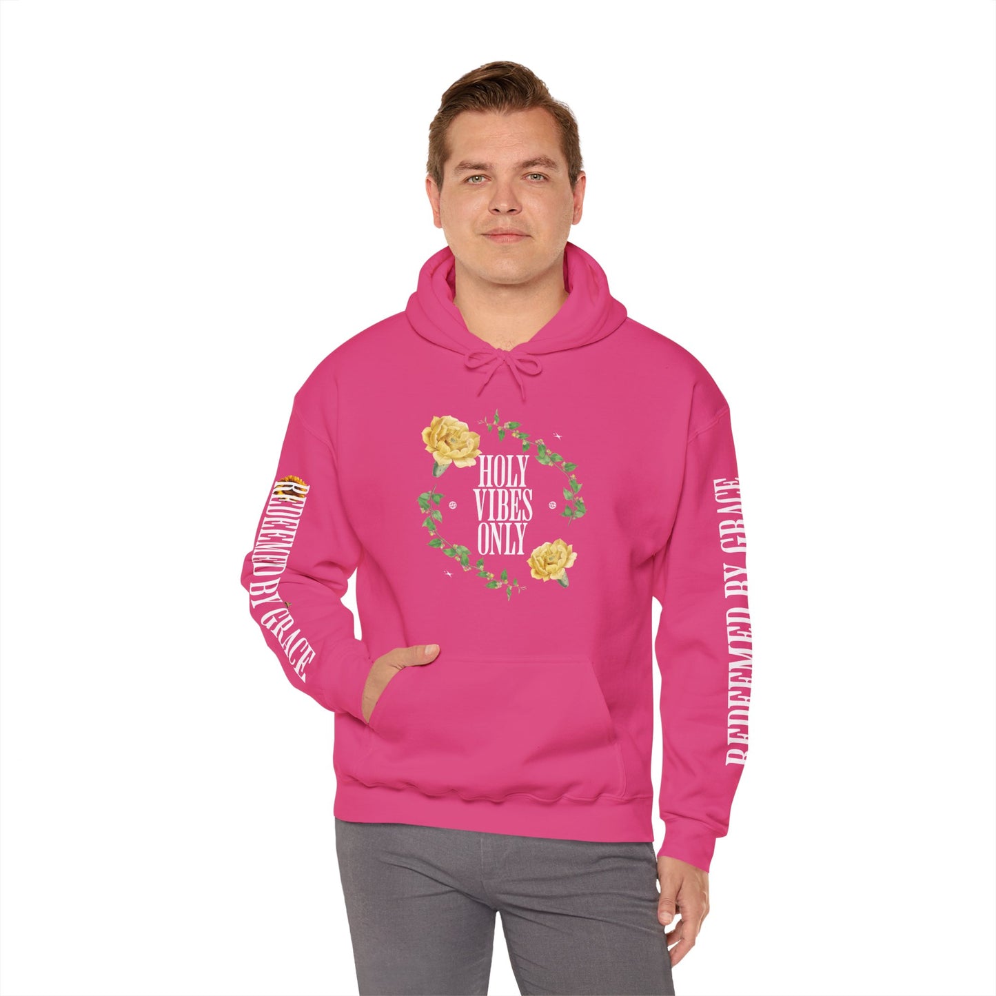 REDEEMED BY GRACE Unisex Heavy Blend Hoodie