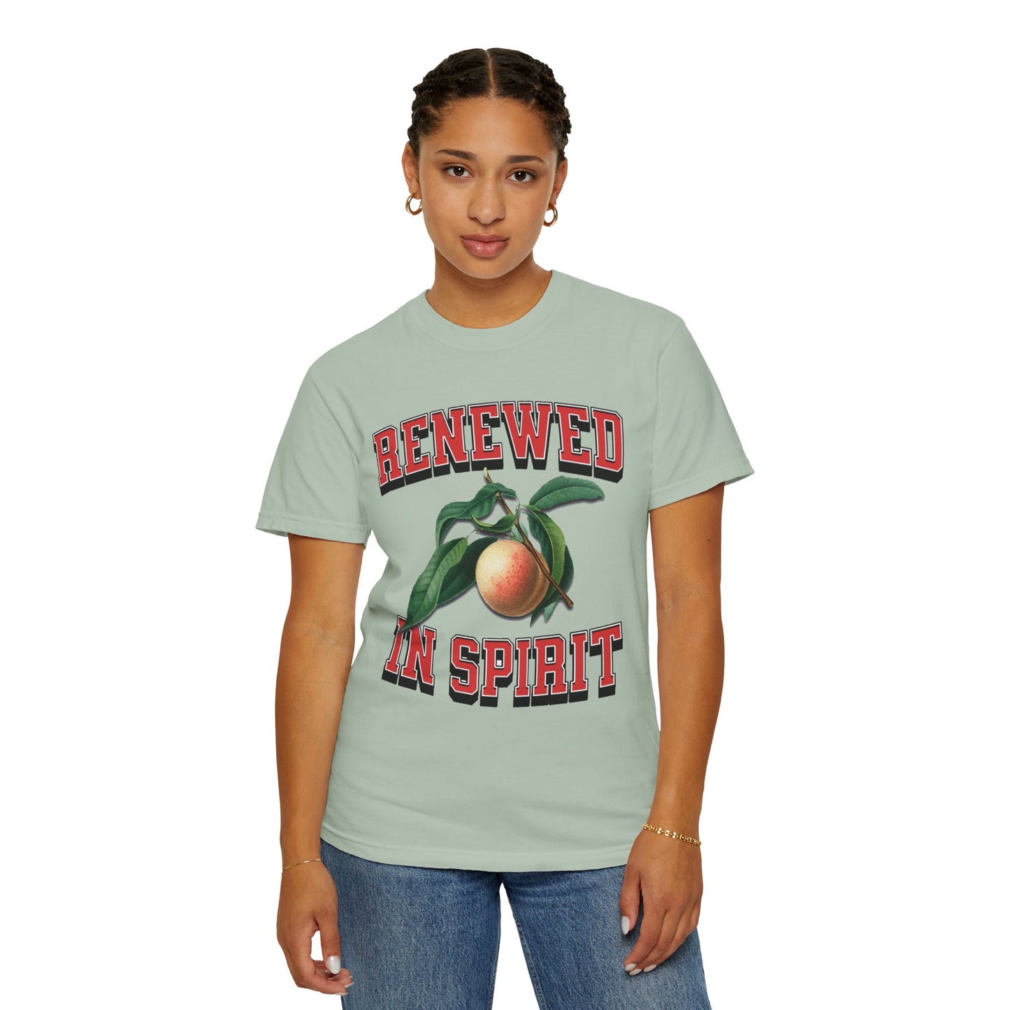 RENEWED IN SPIRIT Women's Ring Spun Cotton Tee