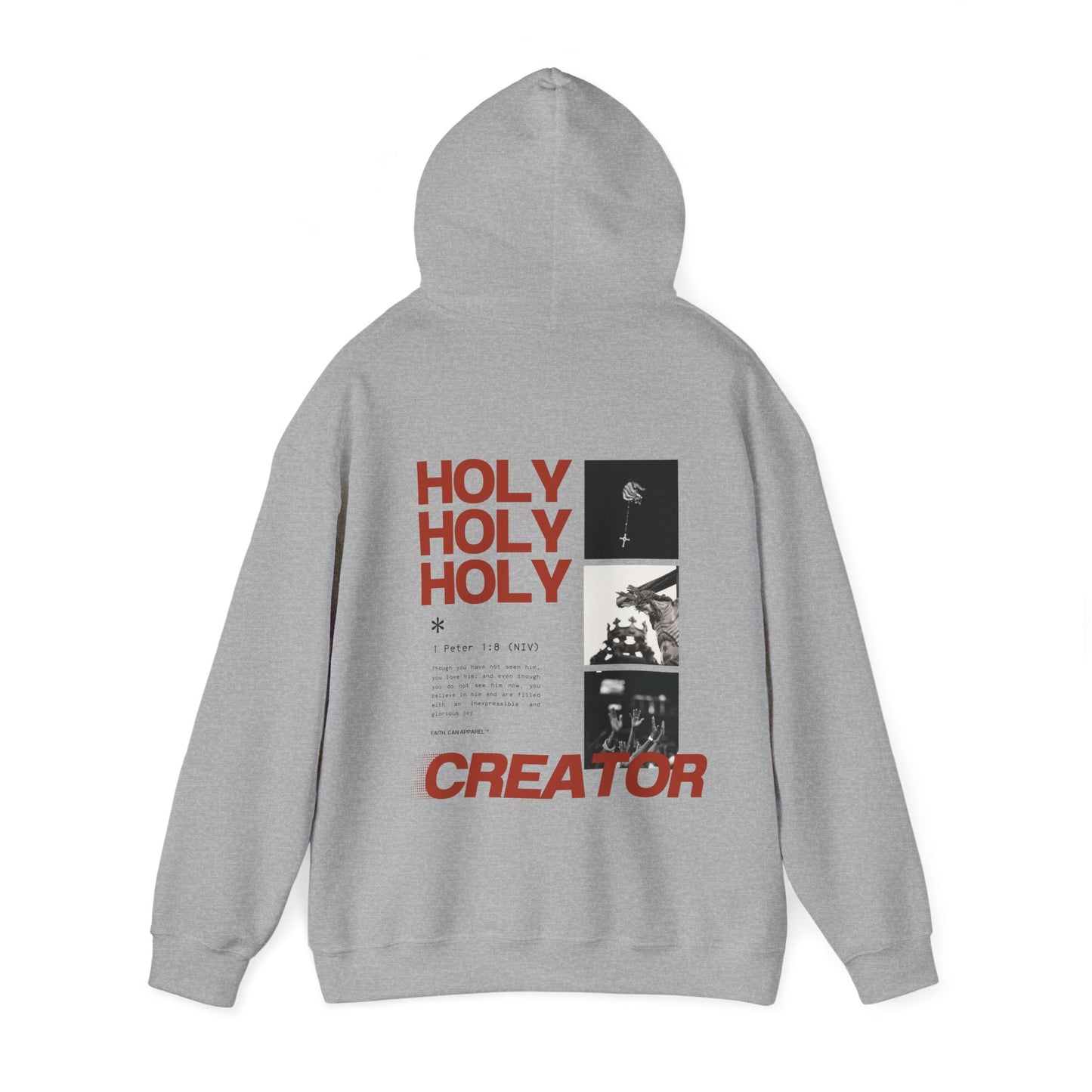 GOD PROVIDES Unisex Midweight Softstyle Fleece Hoodie