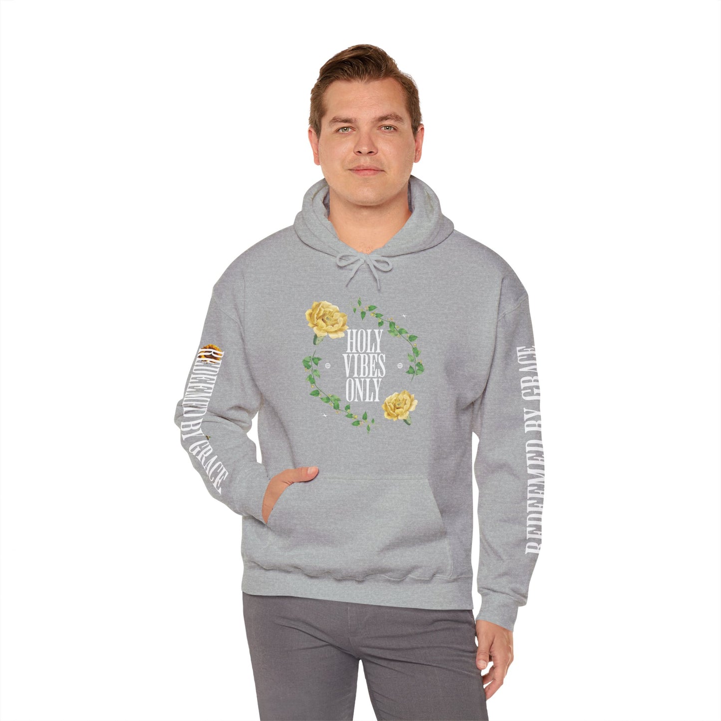 REDEEMED BY GRACE Unisex Heavy Blend Hoodie