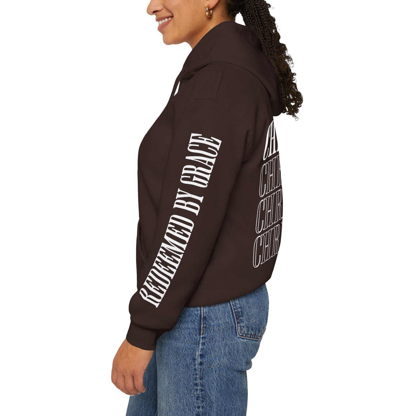 REDEEMED BY GRACE Unisex Heavy Blend Hoodie