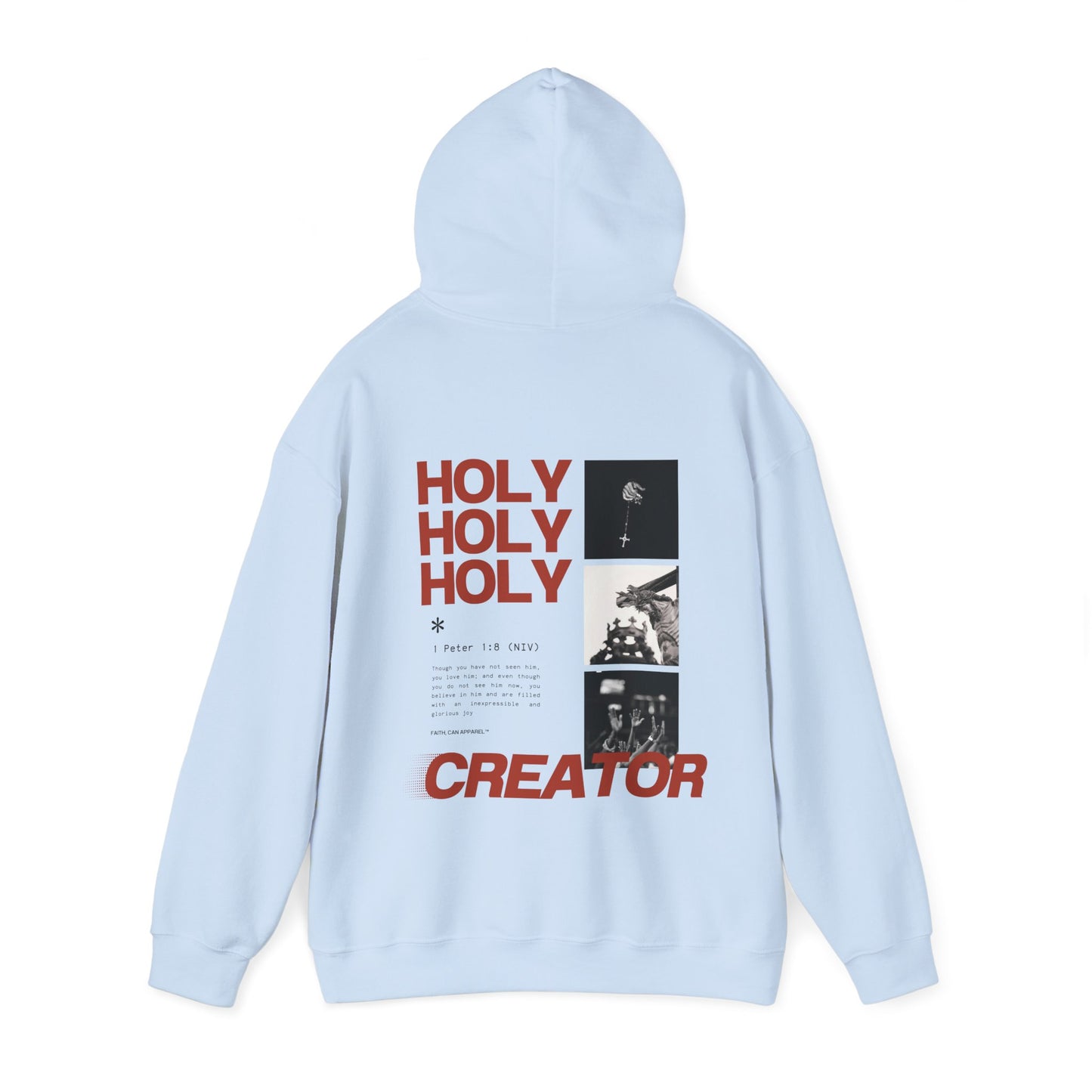 GOD PROVIDES Unisex Midweight Softstyle Fleece Hoodie