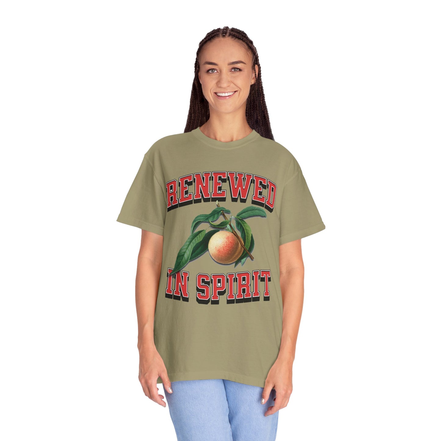 RENEWED IN SPIRIT Women's Ring Spun Cotton Tee