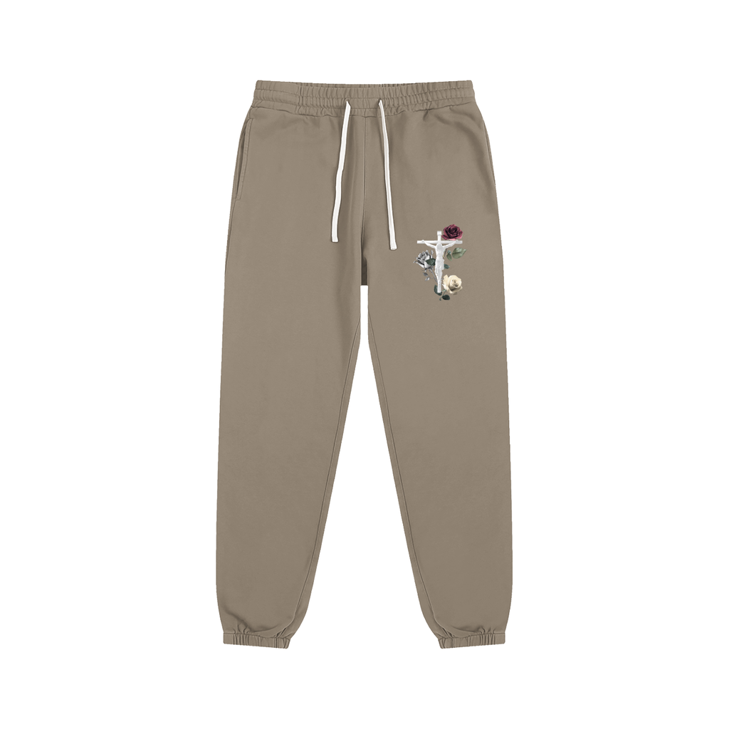 essential sweatpants,premium cotton sweatpants,340 gsm heavyweight sweatpants,christian streetwear sweatpant,unisex fleece sweatpants,high-quality christian joggers,oversized christian sweatpants,drawstring cotton sweatpants,100% cotton sweatpants,breathable cotton sweatpants