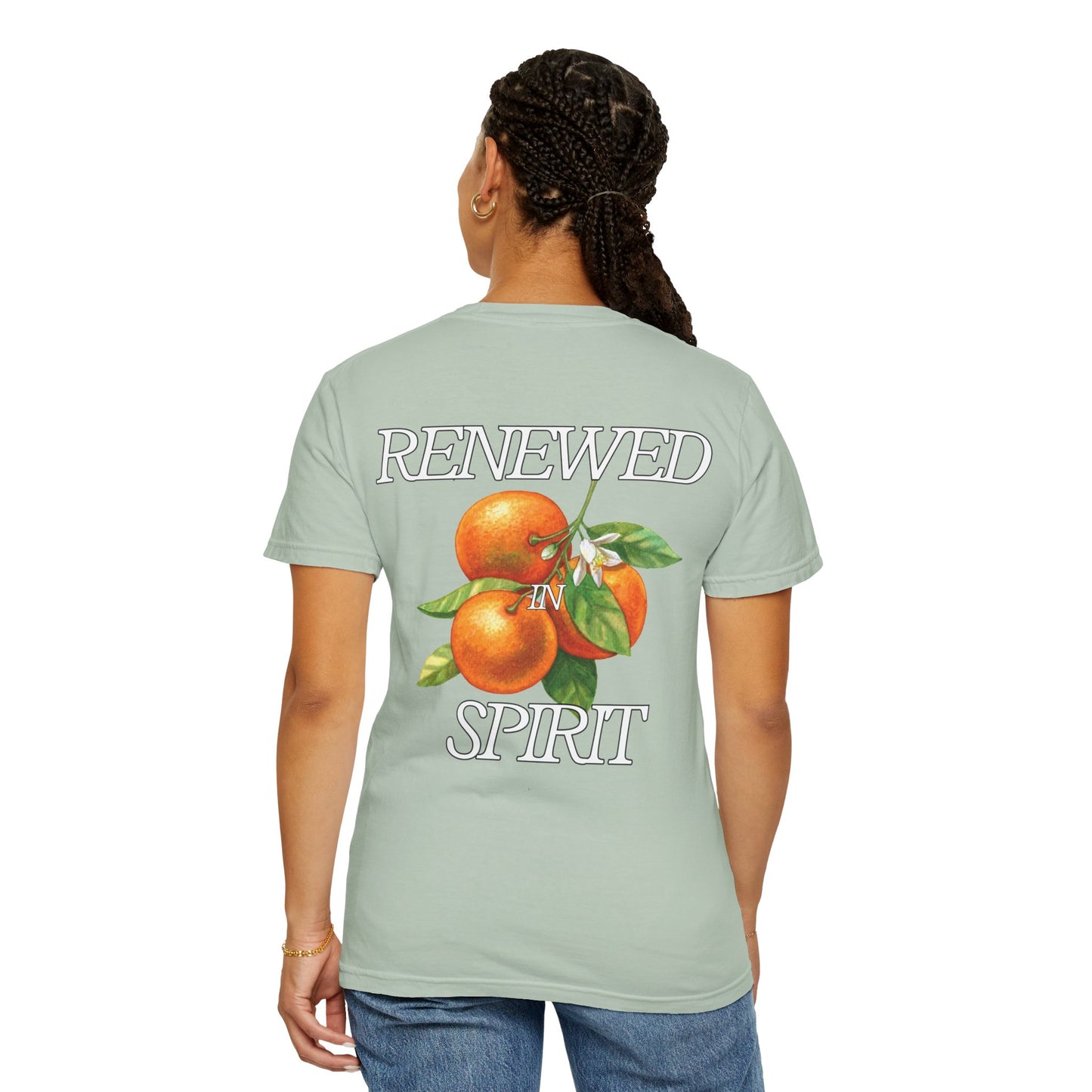 JESUS LEADS US TO NEW LIFE Women's Ring Spun Cotton Tee