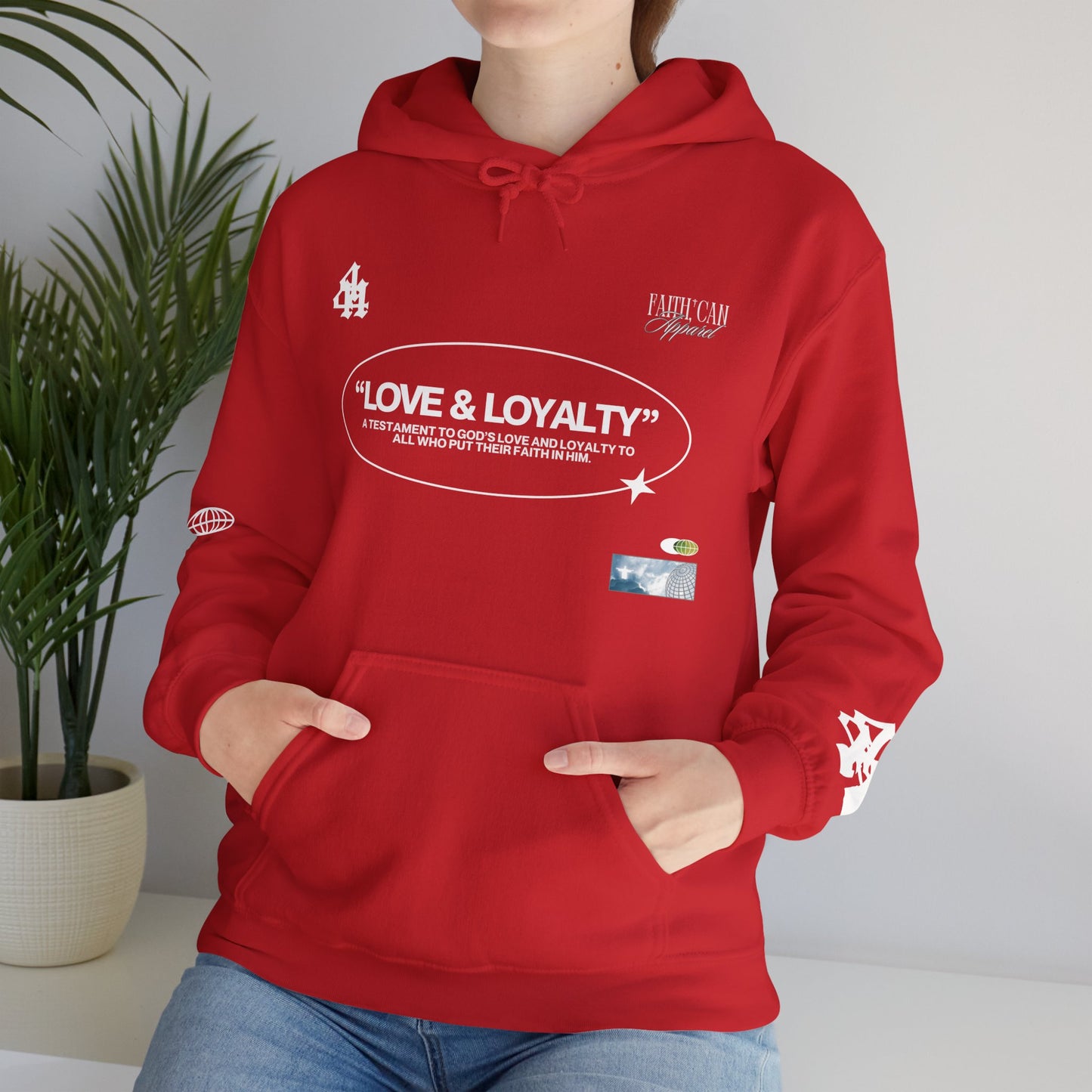 "LOVE & LOYALTY" Unisex Heavy Blend Hoodie