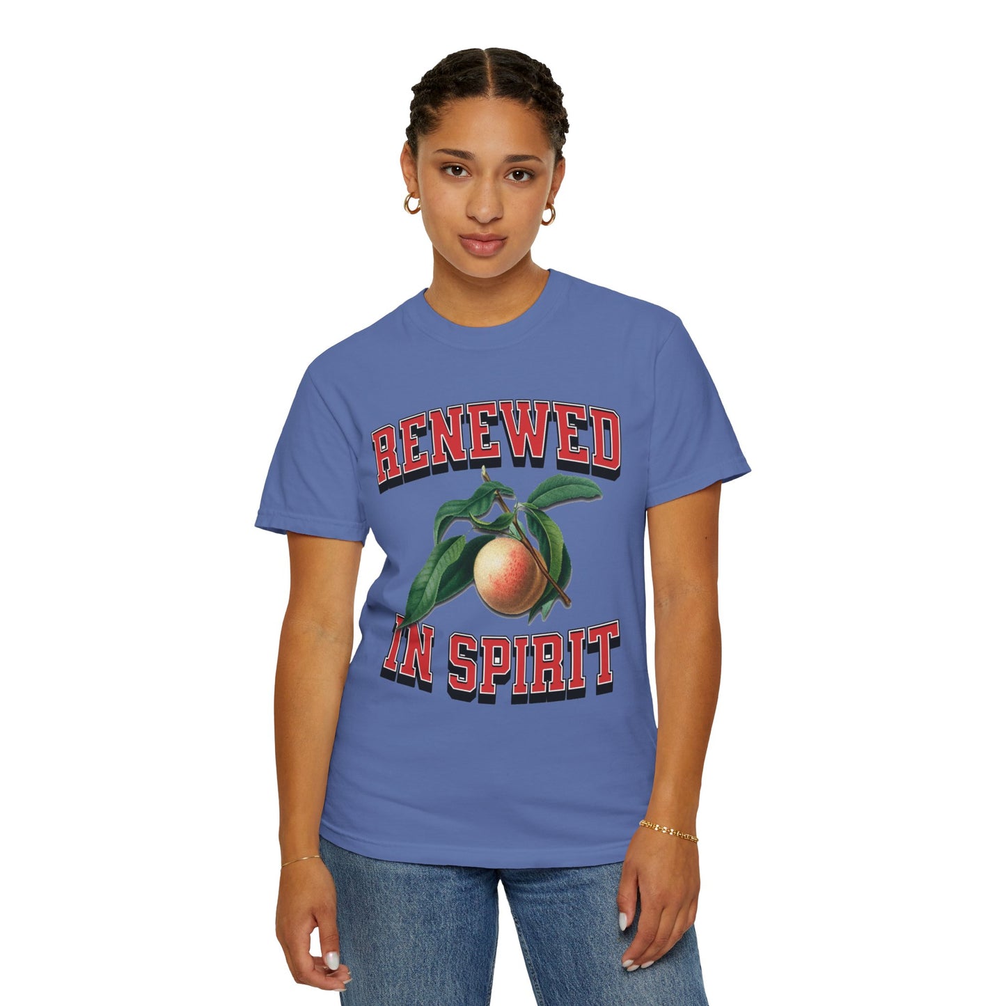 RENEWED IN SPIRIT Women's Ring Spun Cotton Tee