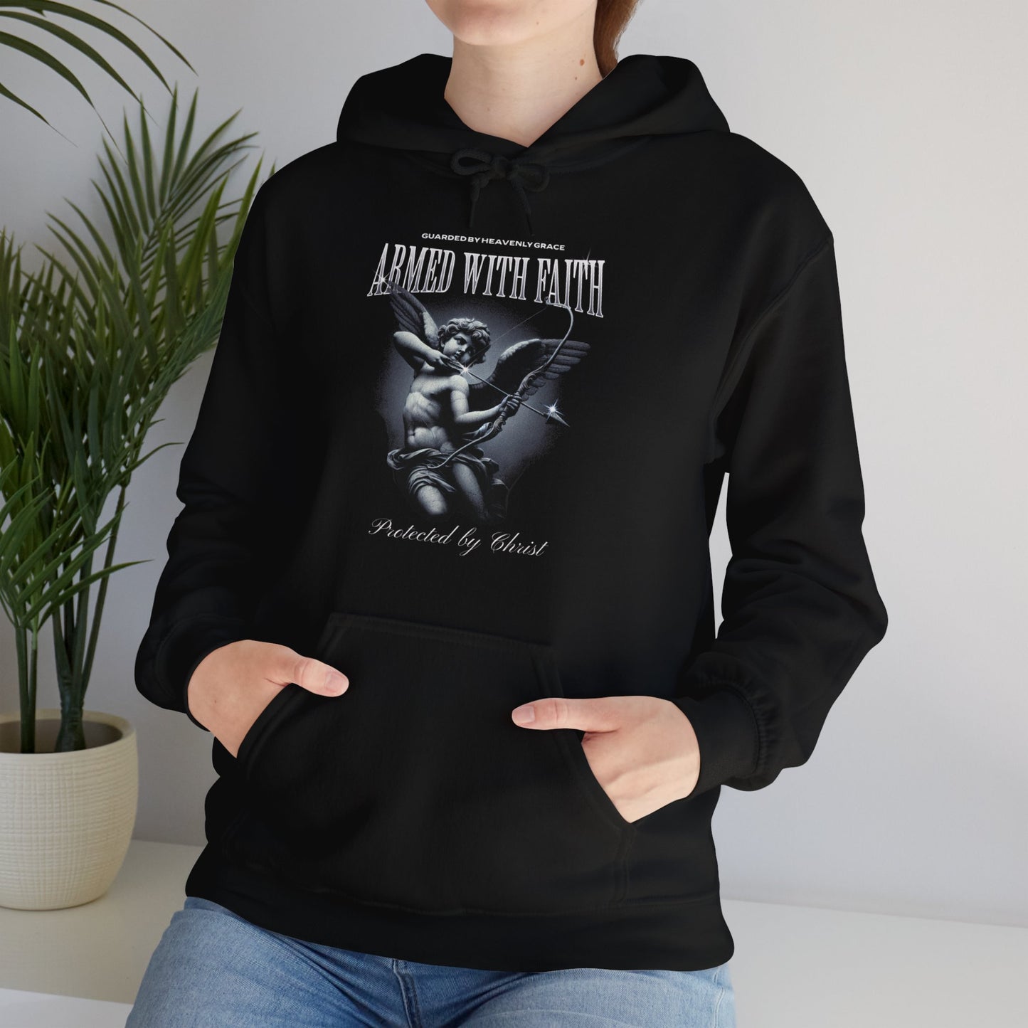 ARMED WITH FAITH Unisex Heavy Blend Hoodie