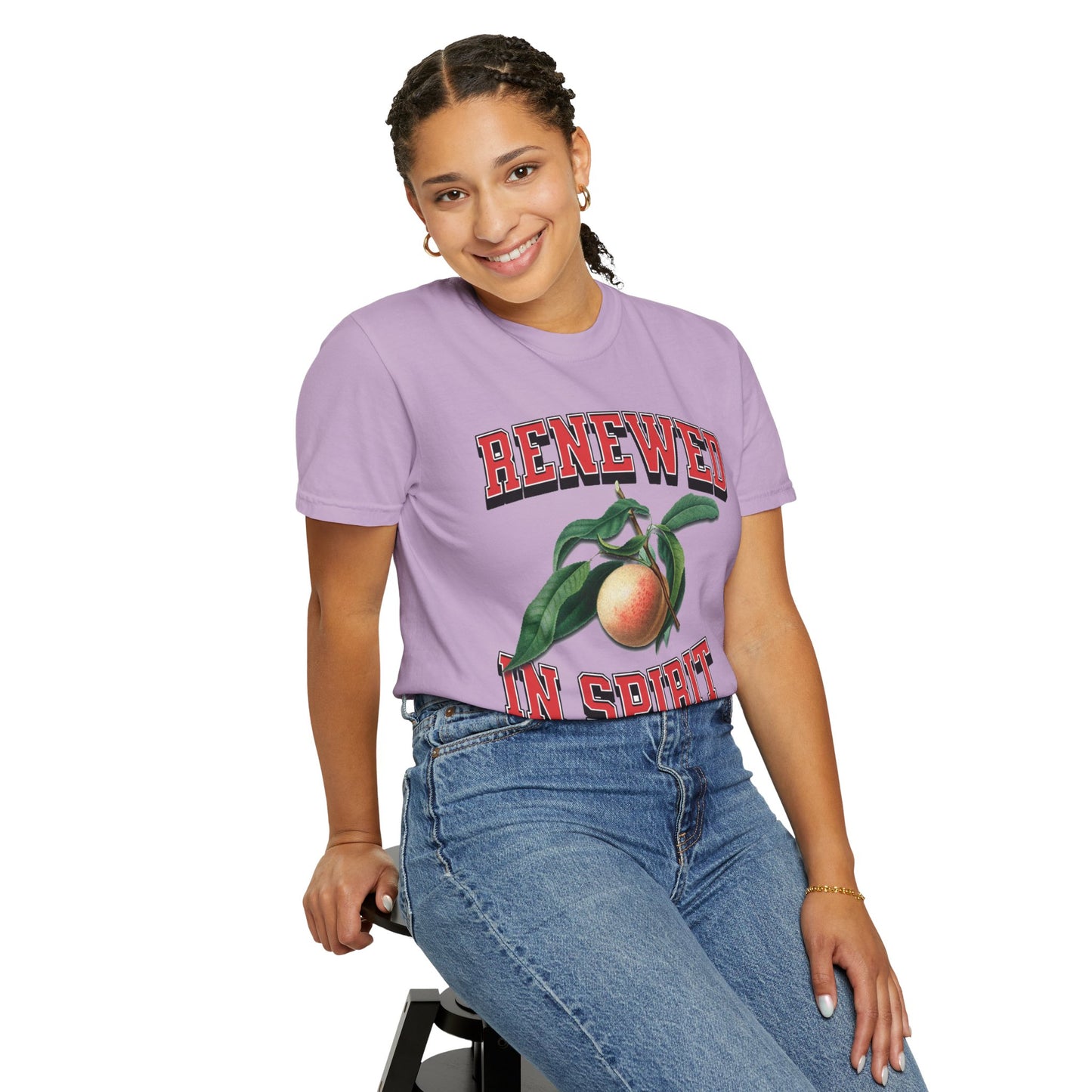 RENEWED IN SPIRIT Women's Ring Spun Cotton Tee