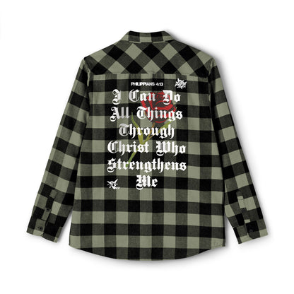 Philippians 4:13 Heavy Unisex Flannel