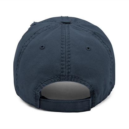 "Faith Works" Distressed Embroidered Dad Hat