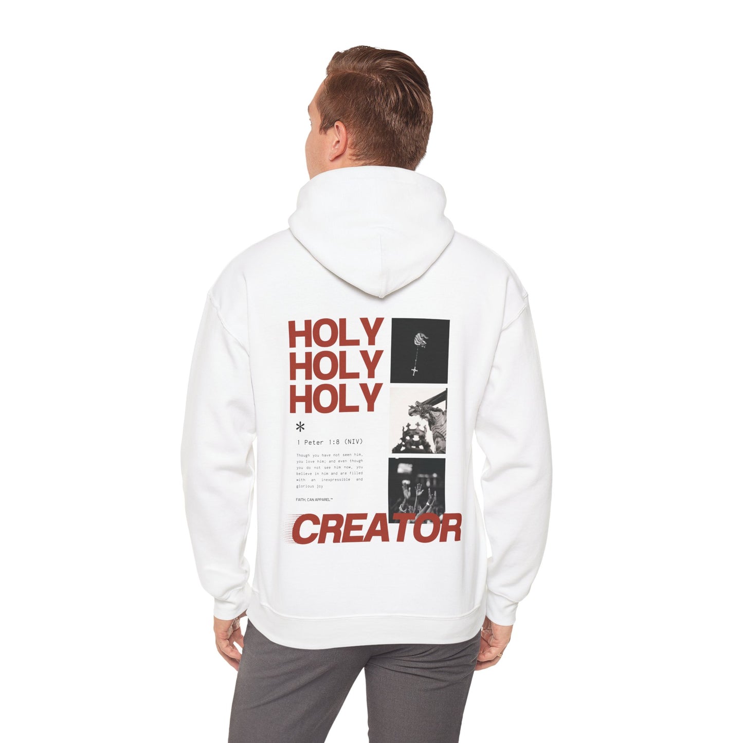 GOD PROVIDES Unisex Midweight Softstyle Fleece Hoodie