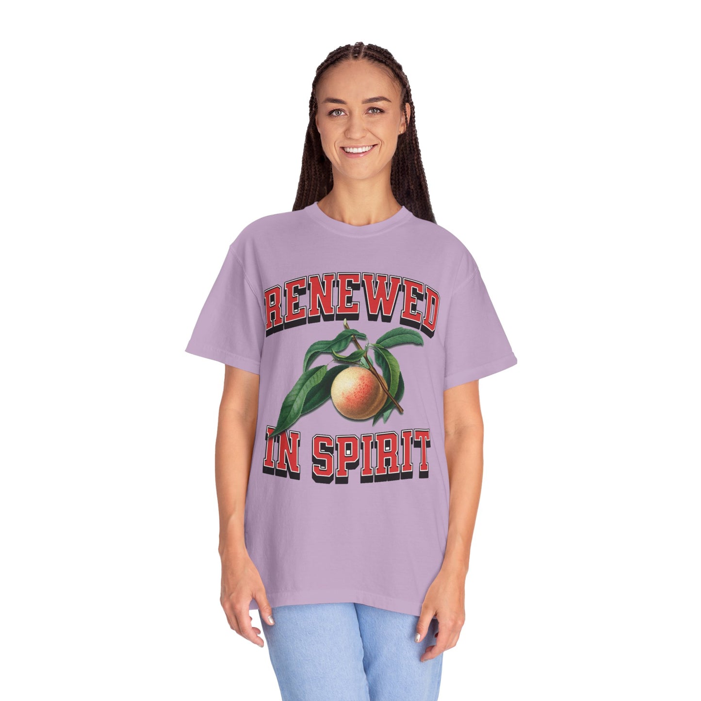 RENEWED IN SPIRIT Women's Ring Spun Cotton Tee