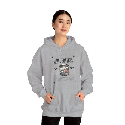 GOD PROVIDES Unisex Midweight Softstyle Fleece Hoodie