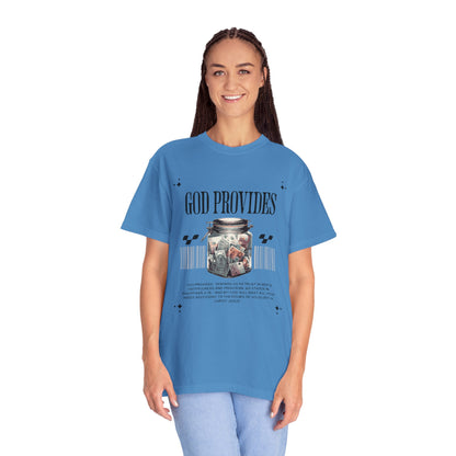 GOD PROVIDES Women's Ring Spun Cotton Tee