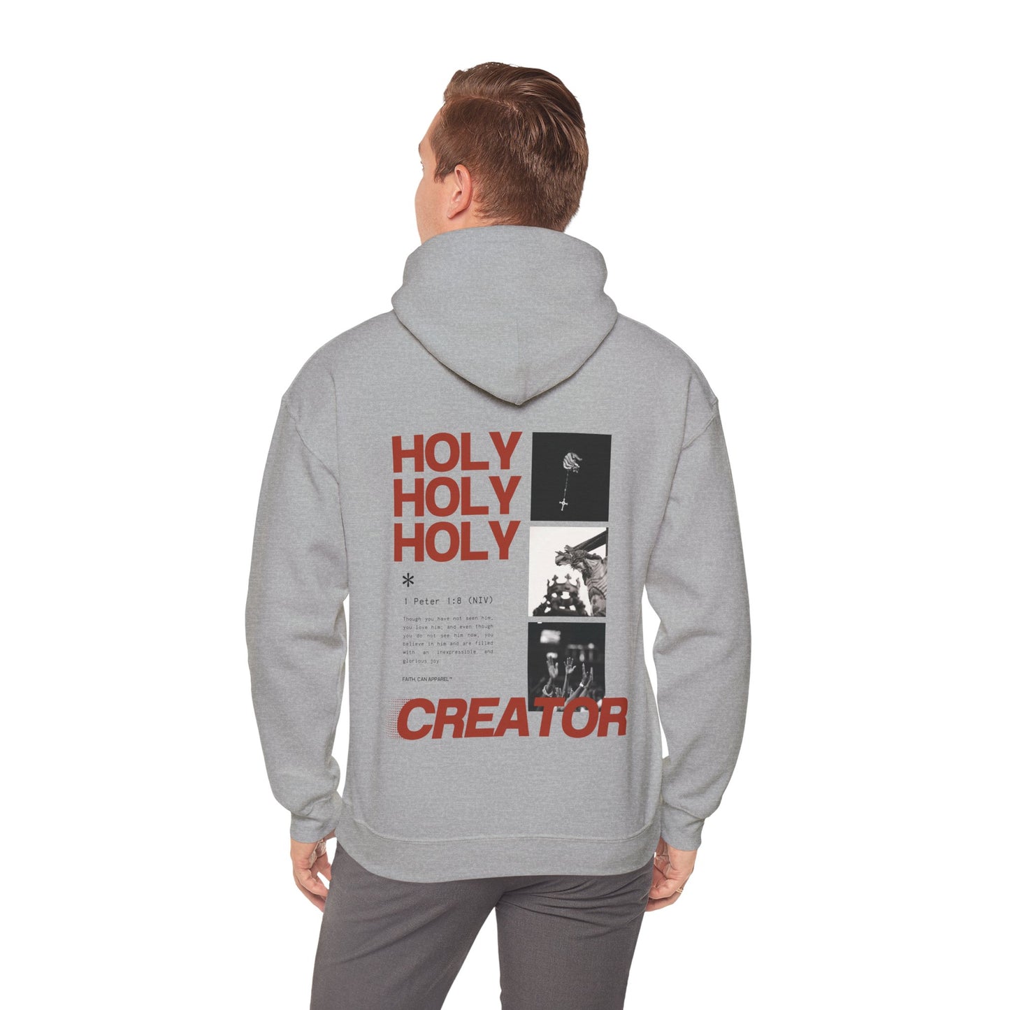 GOD PROVIDES Unisex Midweight Softstyle Fleece Hoodie