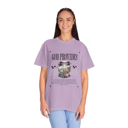 GOD PROVIDES Women's Ring Spun Cotton Tee