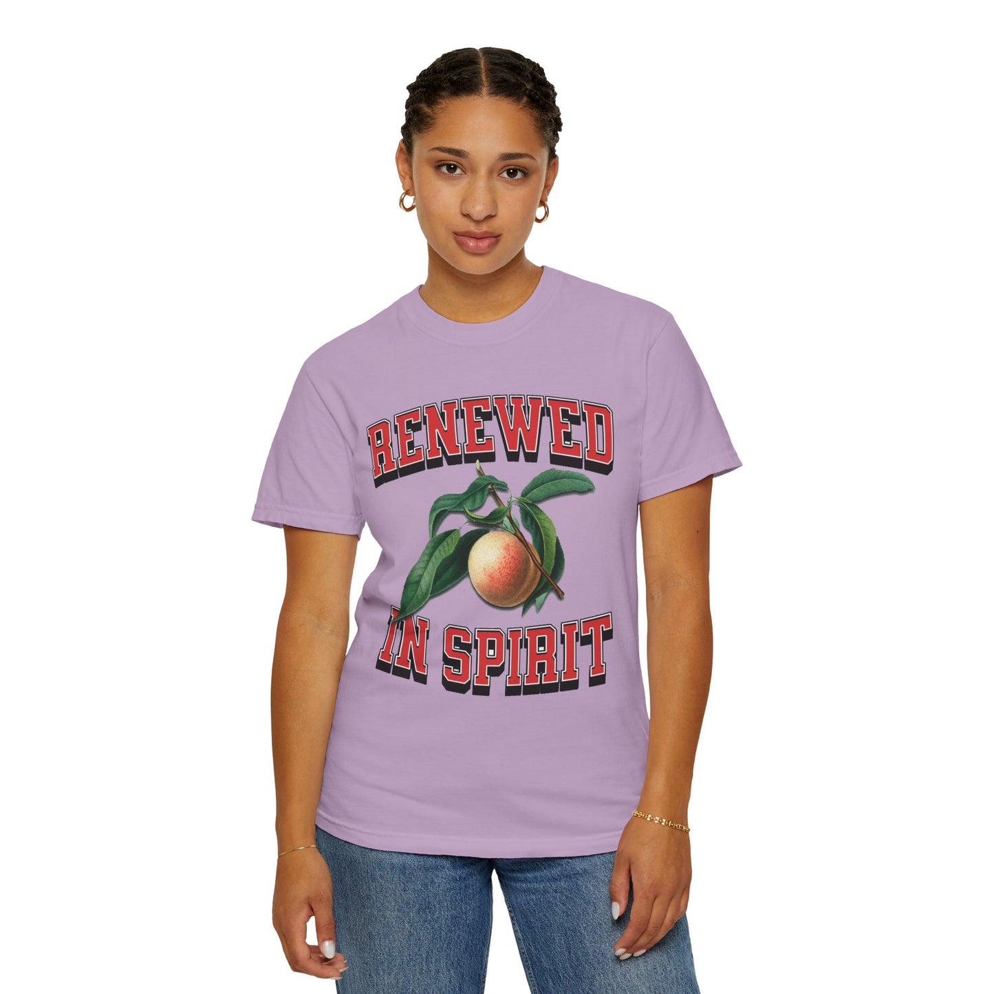 RENEWED IN SPIRIT Women's Ring Spun Cotton Tee