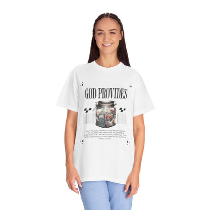 GOD PROVIDES Women's Ring Spun Cotton Tee