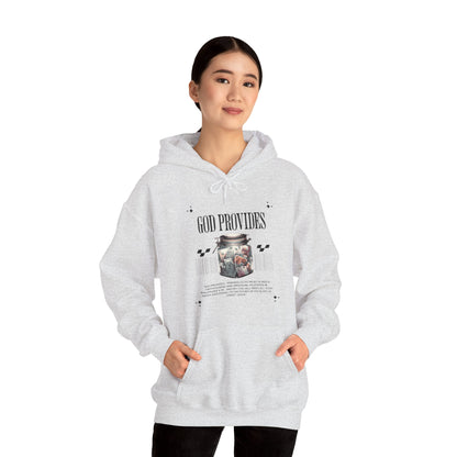 GOD PROVIDES Unisex Midweight Softstyle Fleece Hoodie