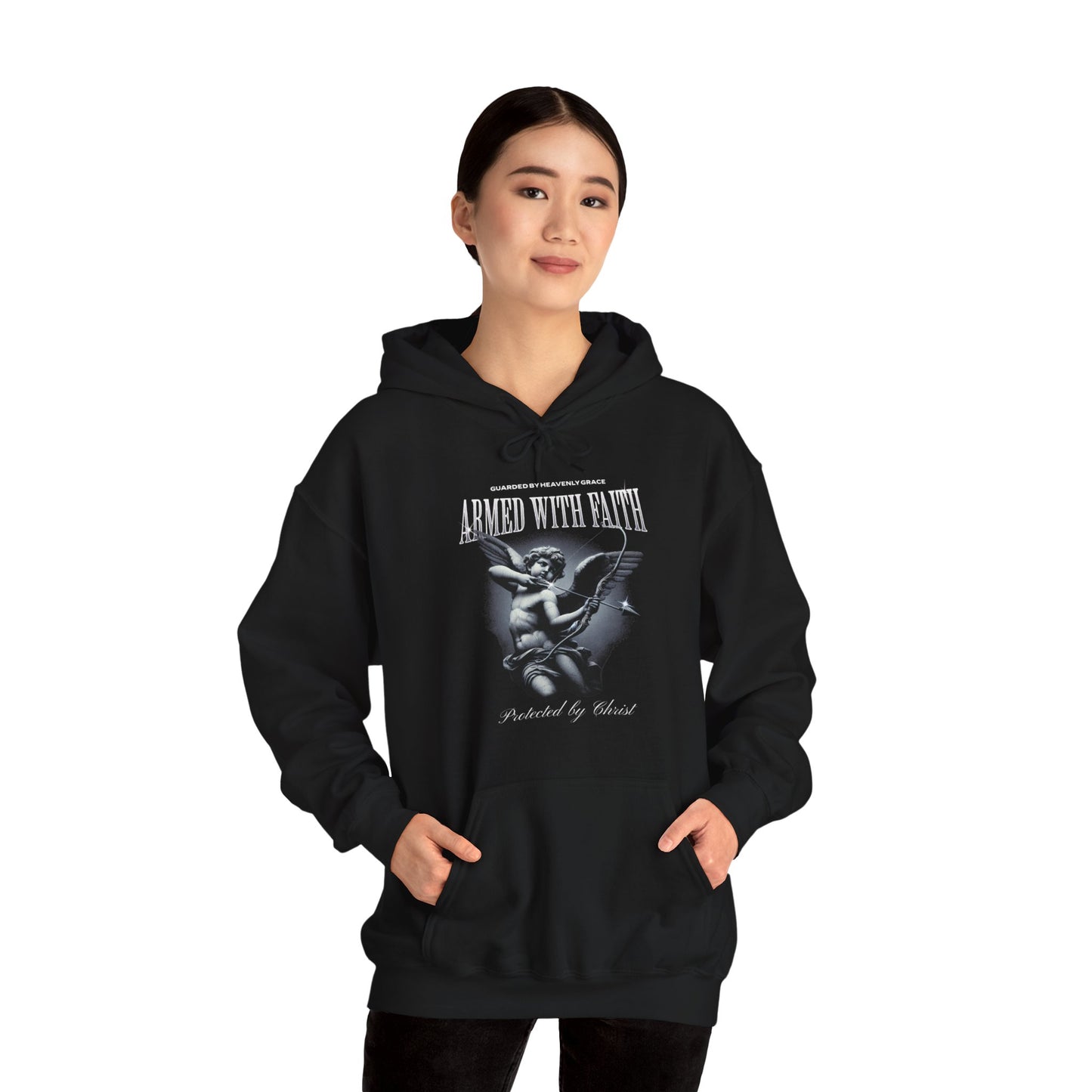 ARMED WITH FAITH Unisex Heavy Blend Hoodie