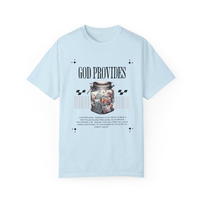 GOD PROVIDES Women's Ring Spun Cotton Tee