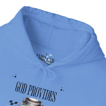 GOD PROVIDES Unisex Midweight Softstyle Fleece Hoodie