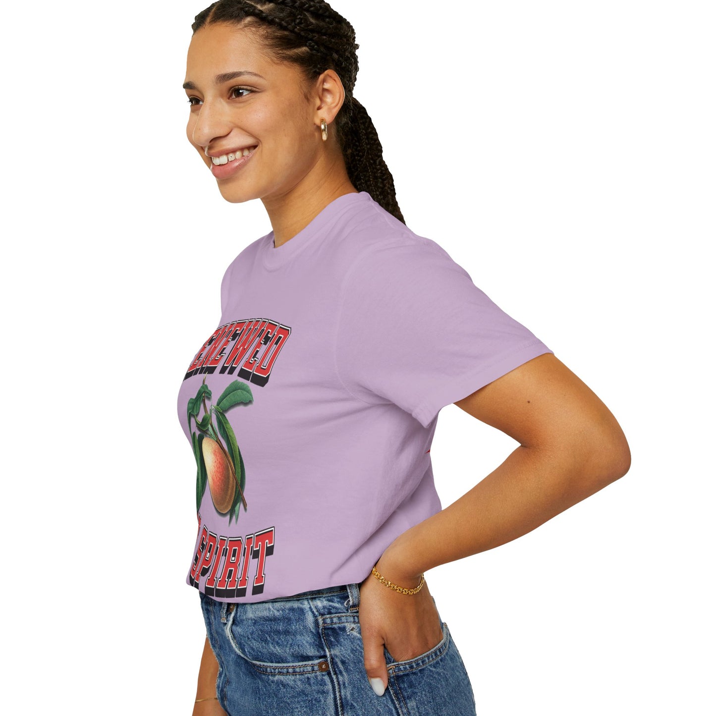 RENEWED IN SPIRIT Women's Ring Spun Cotton Tee