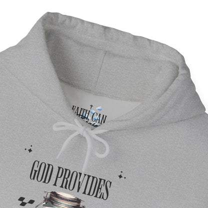 GOD PROVIDES Unisex Midweight Softstyle Fleece Hoodie