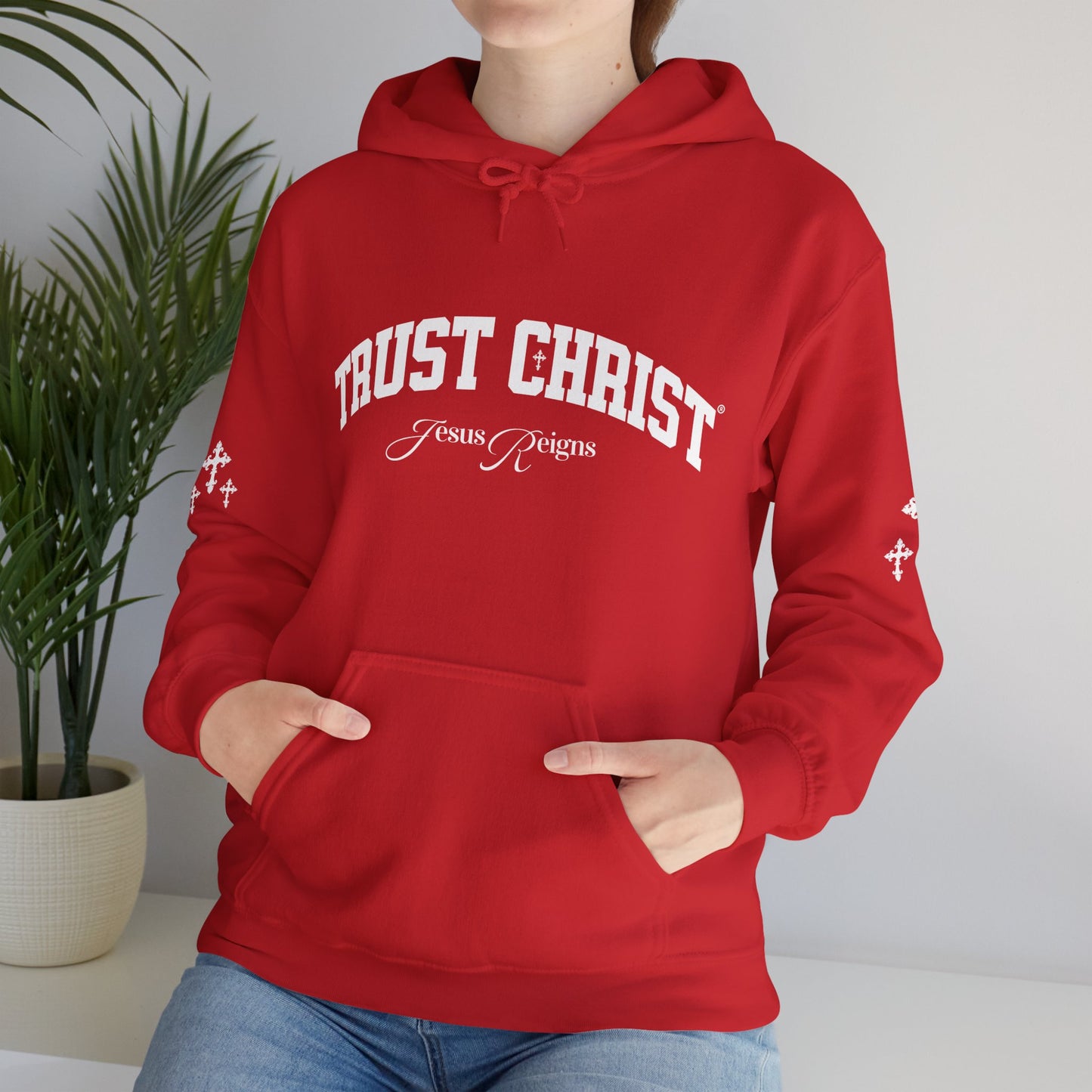 TRUST CHRIST Unisex Heavy Blend Hoodie