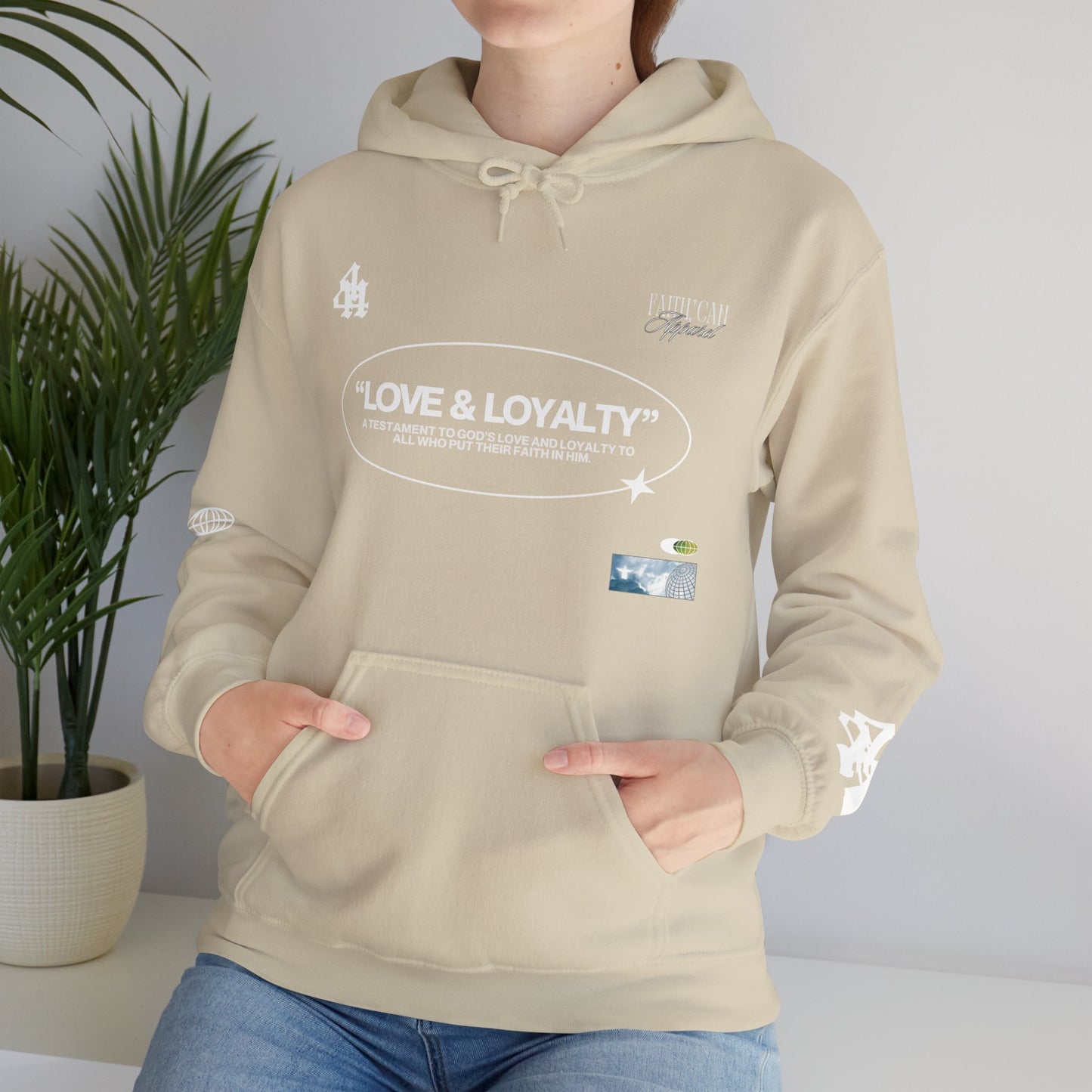 "LOVE & LOYALTY" Unisex Heavy Blend Hoodie