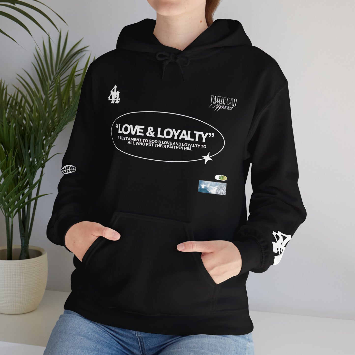 "LOVE & LOYALTY" Unisex Heavy Blend Hoodie