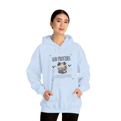 GOD PROVIDES Unisex Midweight Softstyle Fleece Hoodie