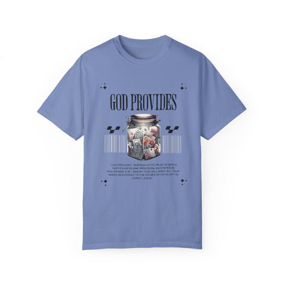 GOD PROVIDES Women's Ring Spun Cotton Tee