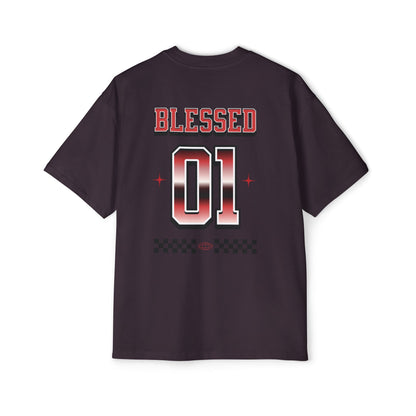 RENEWED IN SPIRIT Men's Heavy Oversized Cotton Tee