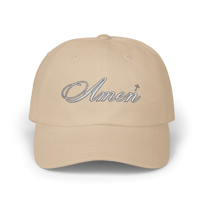 Amen Classic Dad Cap - Faith, Can Apparel
