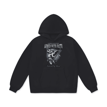 ARMED WITH FAITH Oversize Heavyweight Fleece Hoodie - Faith, Can Apparel