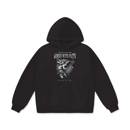 ARMED WITH FAITH Oversize Heavyweight Fleece Hoodie - Faith, Can Apparel
