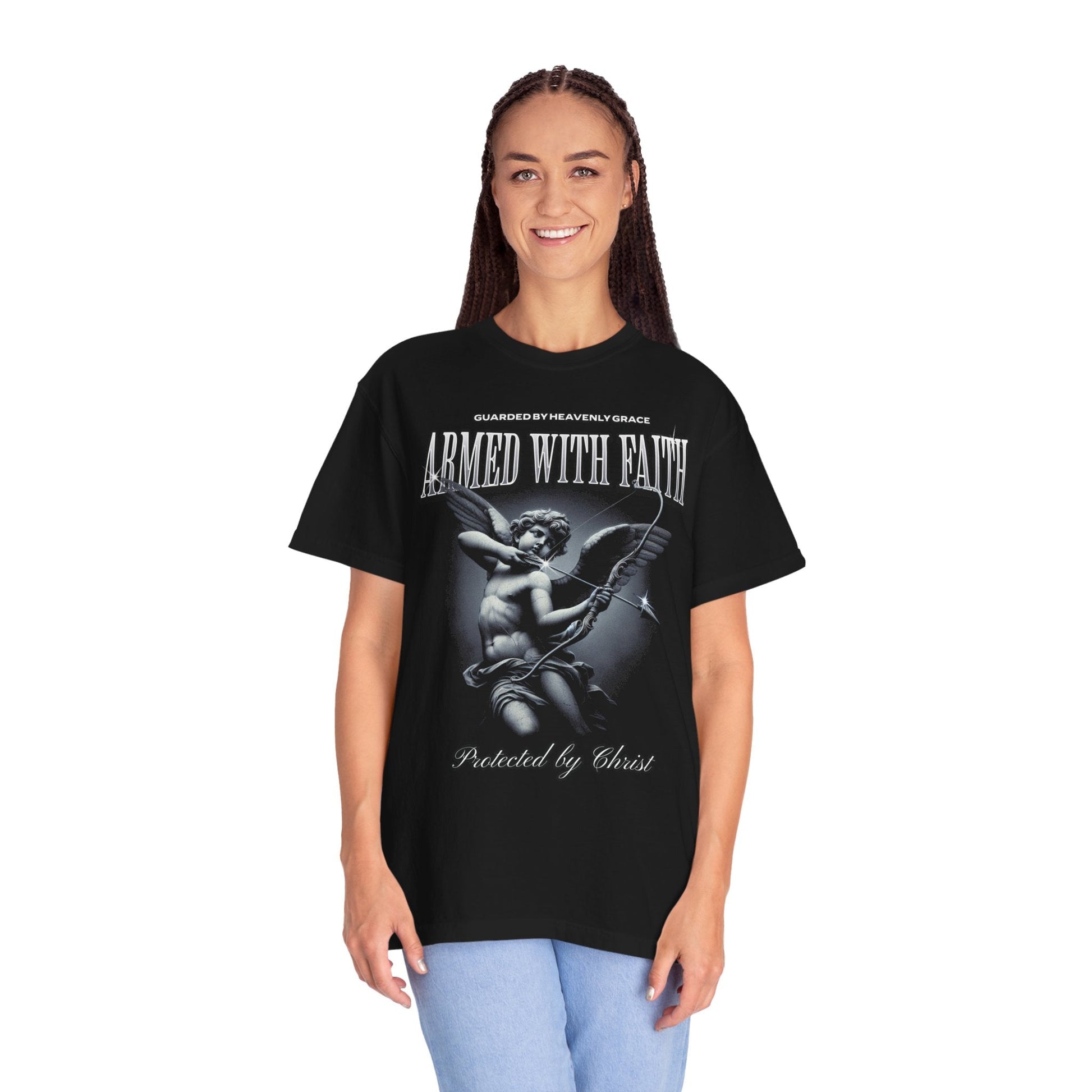ARMED WITH FAITH Women's Ring Spun Cotton T-Shirt - Faith, Can Apparel