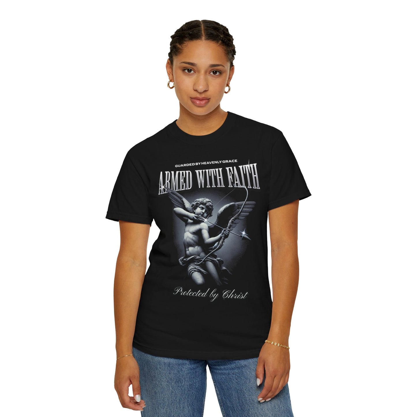 ARMED WITH FAITH Women's Ring Spun Cotton T-Shirt - Faith, Can Apparel
