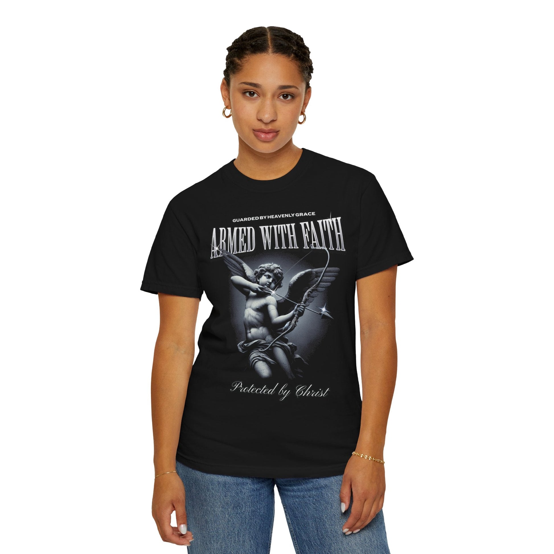 ARMED WITH FAITH Women's Ring Spun Cotton T-Shirt - Faith, Can Apparel