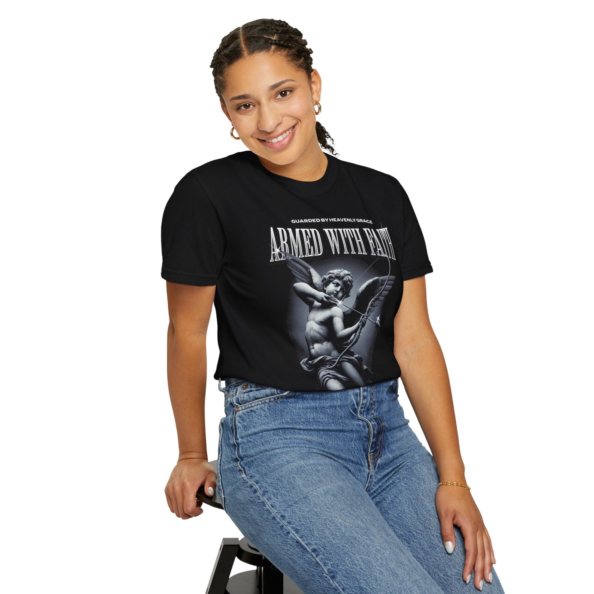 ARMED WITH FAITH Women's Ring Spun Cotton T-Shirt - Faith, Can Apparel