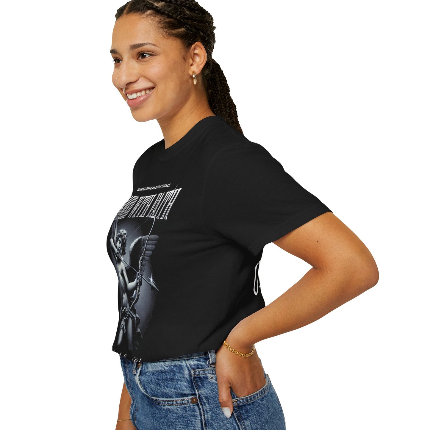 ARMED WITH FAITH Women's Ring Spun Cotton T-Shirt - Faith, Can Apparel