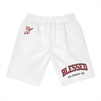 BLESSED Los Angeles Unisex Athletic Long Shorts - Faith, Can Apparel